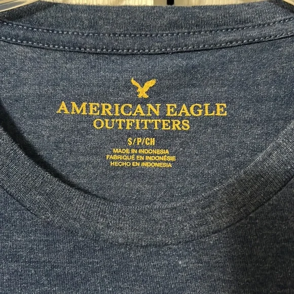American Eagle Outfitters Men's Pocket Short Sleeve Tee Shirt - Picture 4 of 5
